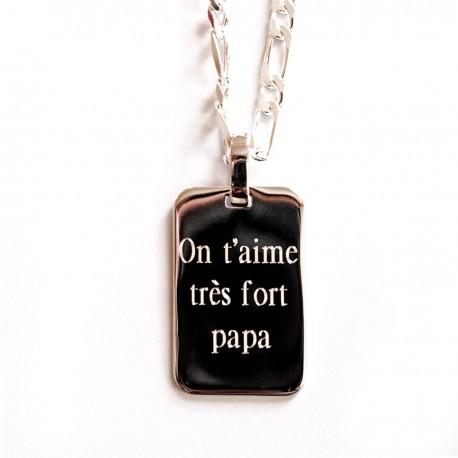 Collier pour Homme personnalisé