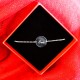Bracelet personnalisé prénom pour femme, médaille 14 mm - Argent