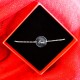 Bracelet personnalisé prénom pour femme, médaille 14 mm - Argent