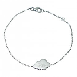 Bracelet Sur un nuage - Plaqué or