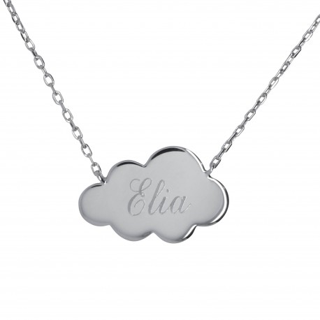 Collier Sur un nuage - Argent